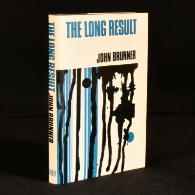 1965 The Long Result John Brunner First Edition Dust Wrapper