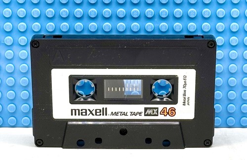 MAXELL MX 46 1977-79 TYPE IV BLANK CASSETTE TAPE (1) (USED)
