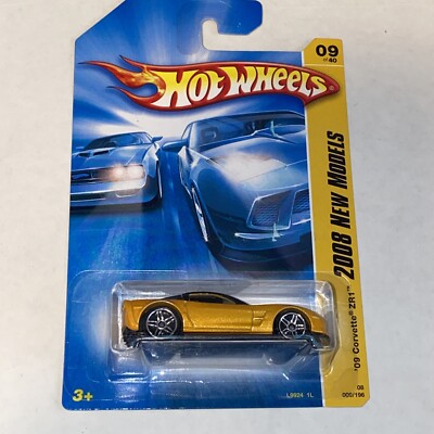 Hot Wheels 2008  New Models ’09 Corvette ZR1 K-Mart Ex Yellow Variation