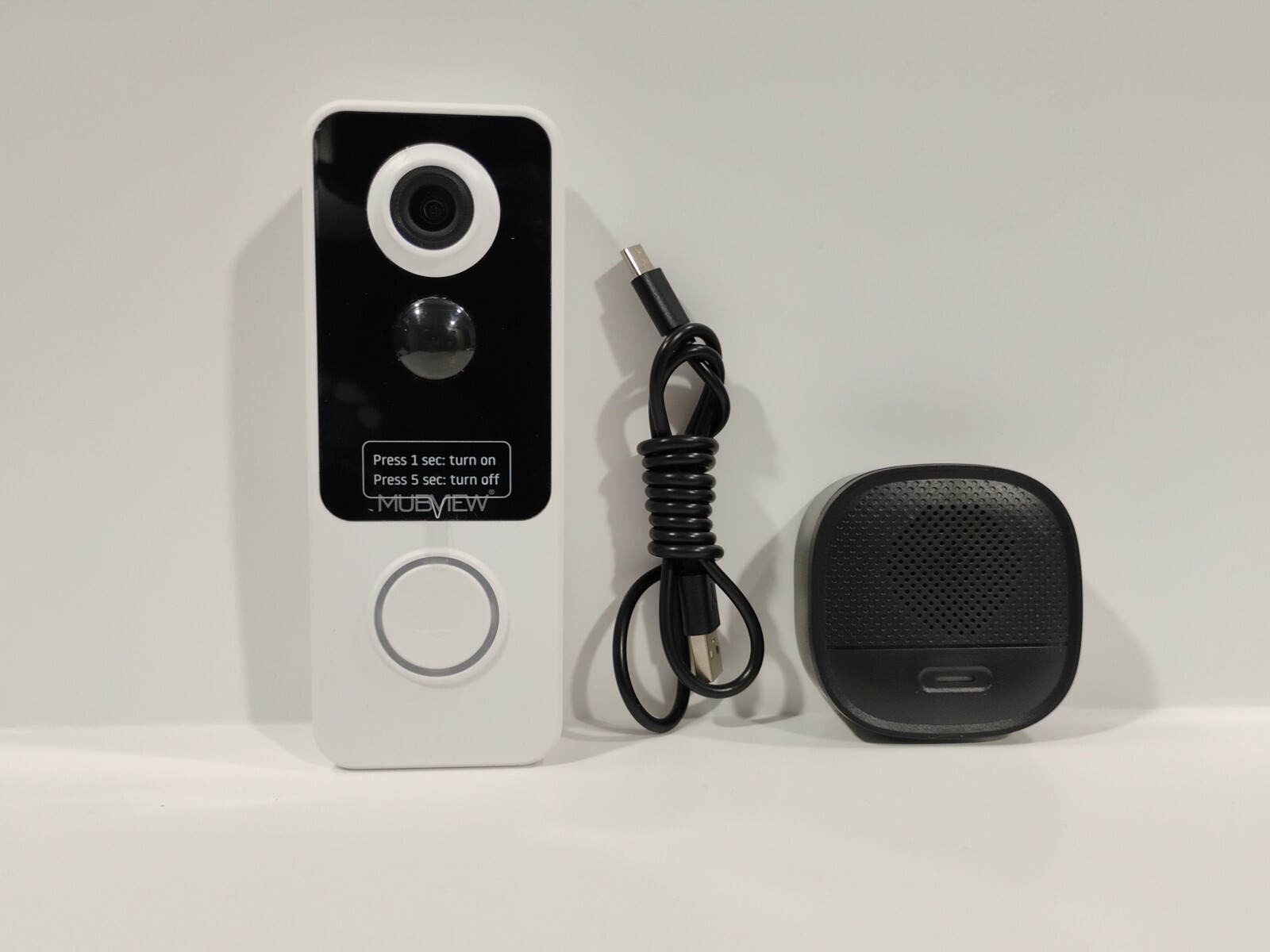 Smart Wireless Video Doorbell with 1080p HD, Night Vision, 2-Way Talk, and AI Human Detection-image