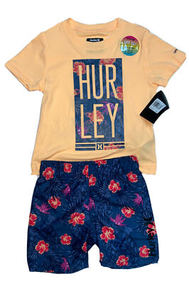 Hurley DRI-FIT Baby/Toddler Boy Rash Guard & Swim Trunks or Trunks
