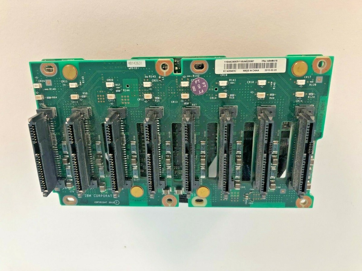 IBM 46W8418 8 Drive Backplane With SAS Expander X 3650 M4 46W8418