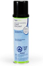 Aquascape 82002 Black Pond and Waterfall Foam Sealant Spray Can - 12 oz