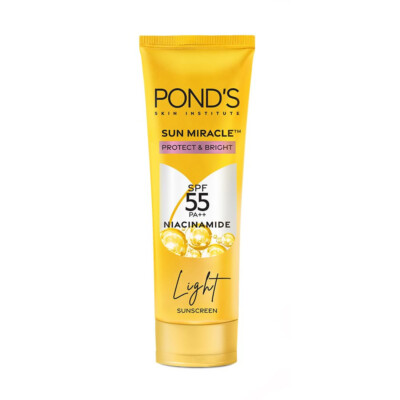 POND S Sun Miracle SPF 55 PA+++ Light Sunscreen  50gm