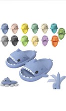 Boy Women Men Shark Slides Comfortable Shark Crocs