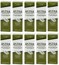 1000 pcs Astra Superior Platinum Double Edge Shaving Razor Blades Free Razor