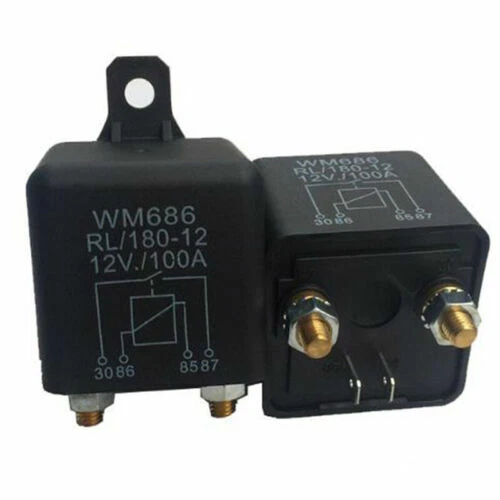 Black Car Terminals & Wiring Relays