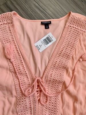 chinese dress ladies Layered Lace Midaxi Dress – Pink main image 0