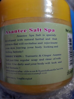 Gommage ASANTEE Turmeric Gingembre Miel - 700g - Anti-imperfections - Corps Et Visage