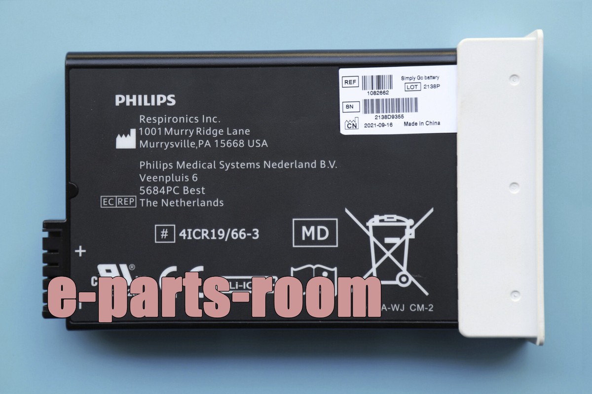 New Genuine REF 1082662 Battery for Philips Respironics Simply Go
