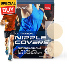 Nipple Covers for Men Anti-Chafing Men Nipple Cover - Nipple shield Running Gear