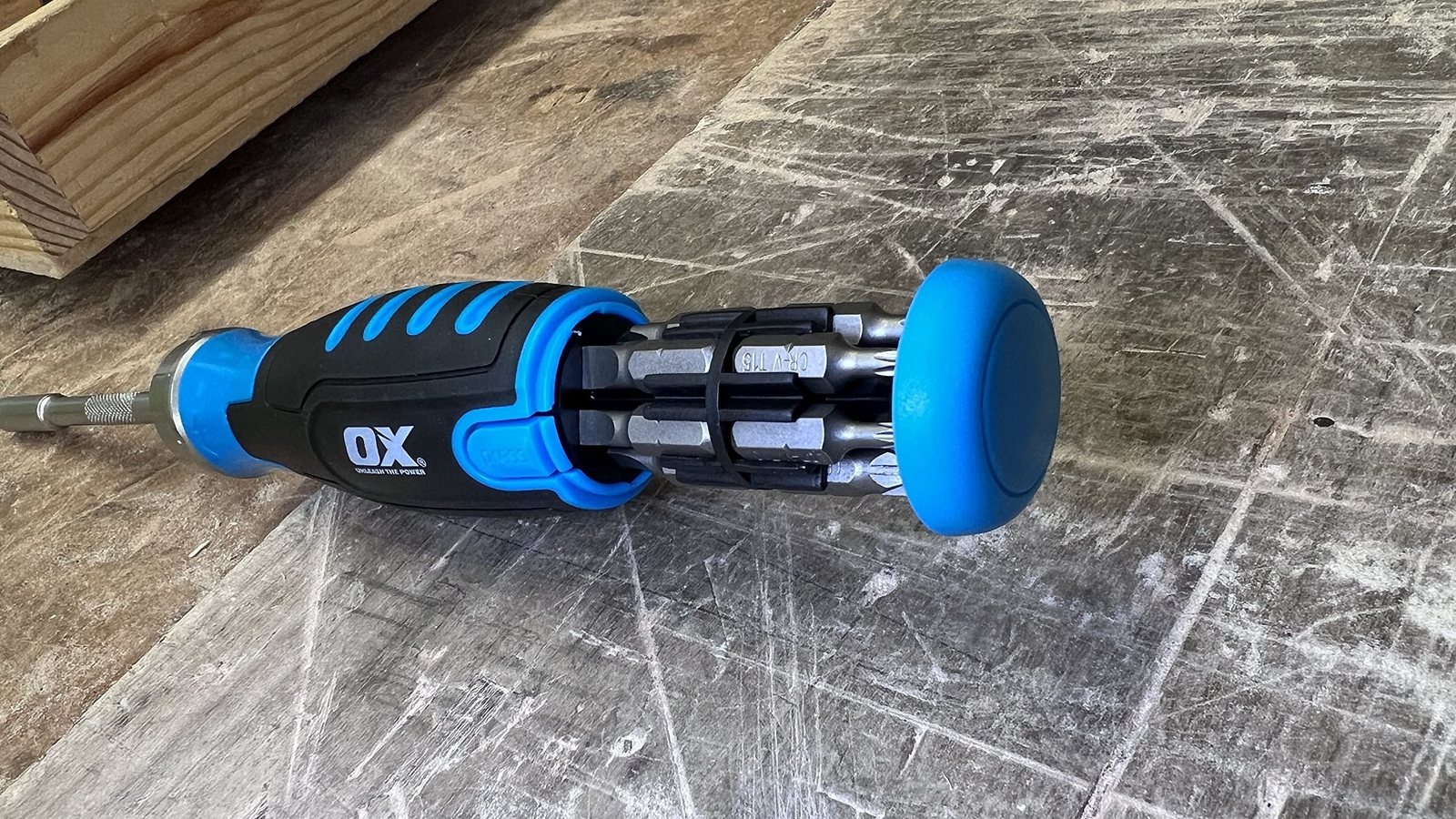 OX Tools OXP361501 OX Pro Heavy Duty Multibit Ratchet Screwdriver