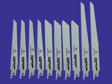 10x Säbelsägeblatter Säbelsäge Sägeblätter für Holz Metall Plastik Sägeblatt FT