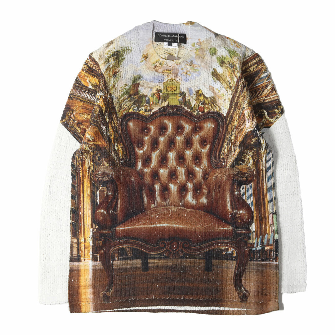 COMME des GARCONS HOMME PLUS knit size: S 24SS trompe l 