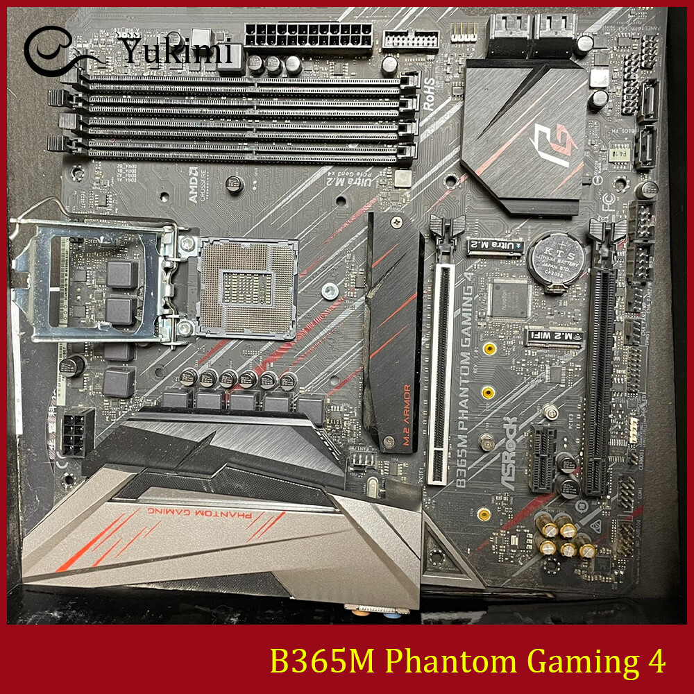 FOR ASROCK B365M Phantom Gaming DDR4*4 LGA 1151 64GB Micro ATX