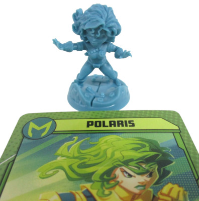 Marvel United X-MEN Mutant Promo POLARIS Hero Mini & Cards NEW!!