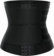 Waist Trainer For Men Body Shaper Tummy Girdle Belt Belly Fat Burner Corset