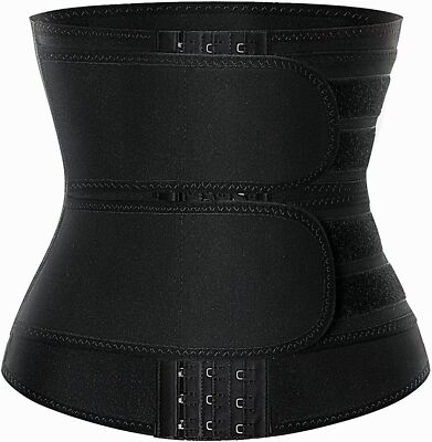 Waist Trainer For Men Body Shaper Tummy Girdle Belt Belly Fat Burner Corset