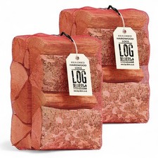 Nets of Kiln Dried Firewood Hardwood Logs Delivered Fast and Free