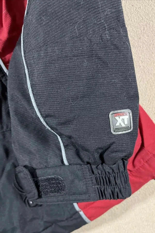 Chaqueta Chaleco Combo con Parches SPYDER Austria Equipo de Esquí Niños Talla 18**LEER** Foto 4 de 4