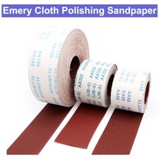 60-1000 Grit Sanding Roll Sand Paper Aluminium Oxide Sander Abrasive Polishing