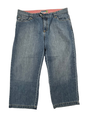 Old Navy Women Blue Crop Jean 14