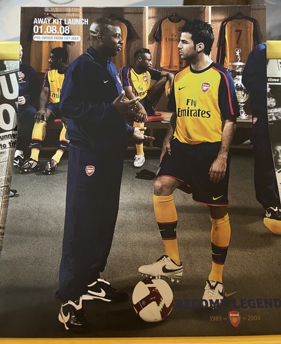 Official Arsenal Membership Pack 2008/2009 -- Become Legends -- COMPLETE - Picture 8 of 15