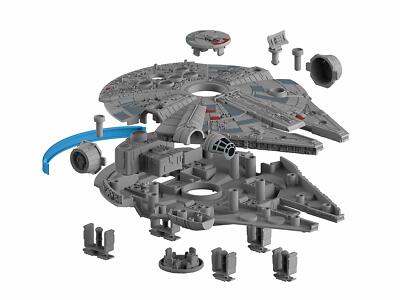 Revell 06765 - Star Wars Épisode VII Millennium Falcon,Kit Avec