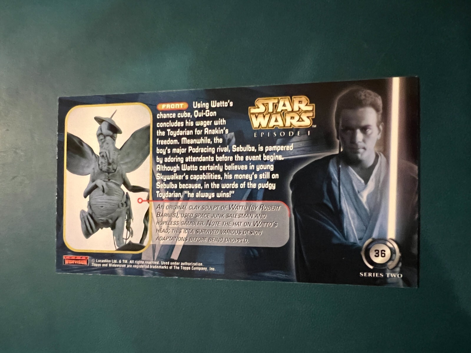 1999 Topps Star Wars Episode I SERIES 1-2 Widevision Complete Your Set U Pick - Picture 243 of 331