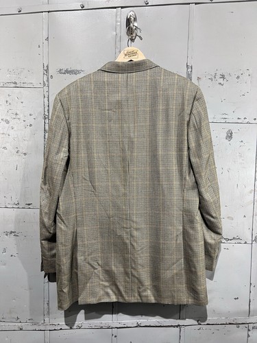 Burberry T-Model Kensington Men's Check Sport Coat Suit Jacket Blazer sz 42 long - Picture 5 of 6