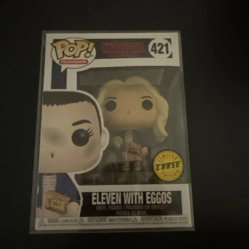 Funko Pop! Vinyl: Stranger Things - Eleven with Eggos (Chase) #421