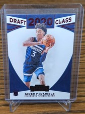 Jaden McDaniels Rookie Cards (Parallel Insert, Insert & Base) - MN Timberwolves