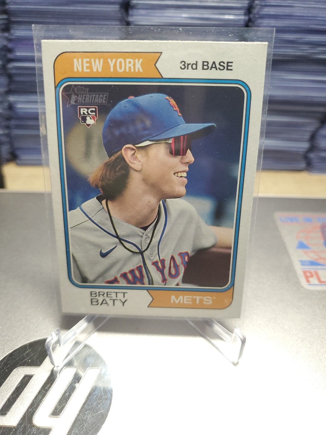 2023 Topps Heritage - Brett Baty #265 (RC)