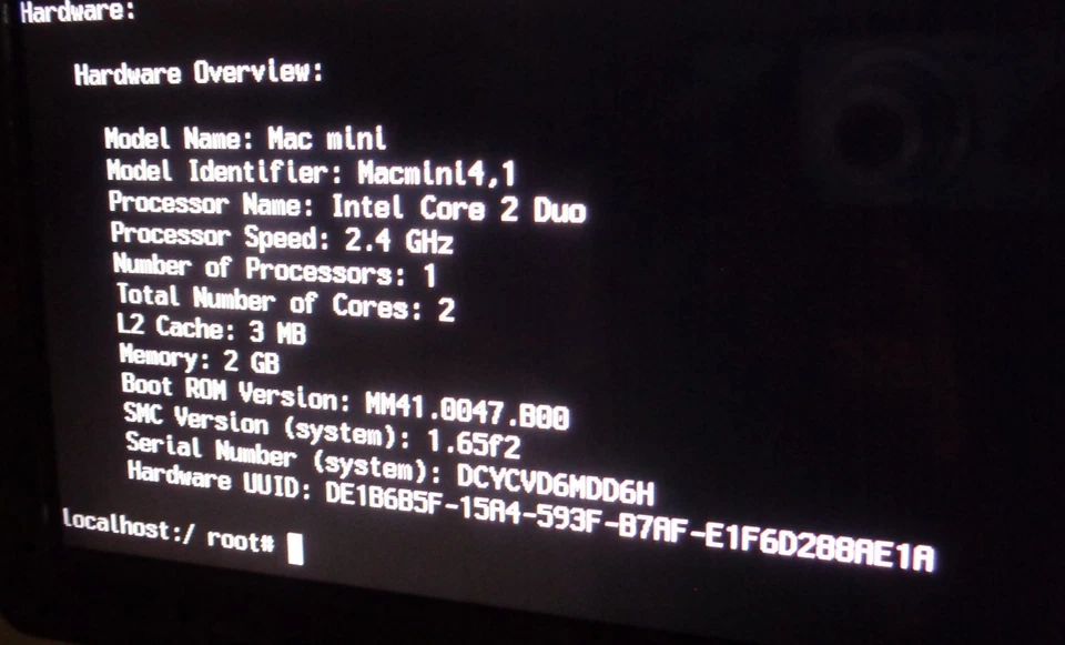 Apple Mac Mini Macmini 4,1 Computer A1347 2010 2GB RAM 320GB HDD High Sierra - Image 2 of 4