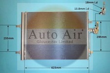 AUTO AIR 16-1337 Air Condenser A/C Air Conditioning Fits Ford Land Rover Volvo