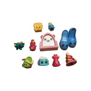 Shopkins Set Of 10 Collectable Toys With Two McDonald's Shopkins