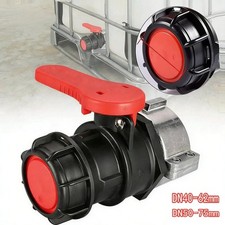 F&uuml;r IBC Kugelhahn Tank Container Auslaufhahn S75x6(75mm) S62x6(62mm) Grobgewinde