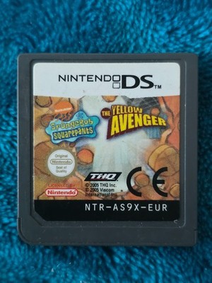 SpongeBob Schwammkopf The Yellow Avenger Nintendo DS Modul EUR THQ