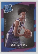 2017 Panini Donruss Rated Rookies Press Proof Purple /199 Josh Jackson #197 zk3