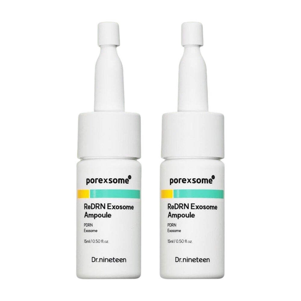 Dr.Nineteen PoreXsome reDRN Exosome Ampoule 15ml 2pcs - AUTHENTIC K-Beauty
