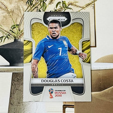 Panini 2018 Prizm World Cup Douglas Costa #33 Brazil FIFA Russia Soccer Card