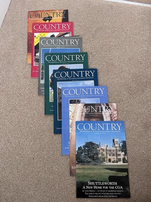 Rare CGA Country Magazine Collection x8 (1996 1997) Hunting, Mowers, Rural Life