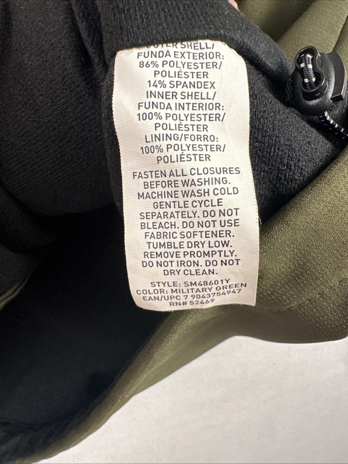 Swiss Tech Softshell Jacket Men Sz Medium Olive G… - image 10