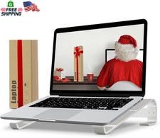 Aluminum Laptop Stand Ergonomic Ventilated Riser 11 to 17 Inch