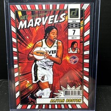 2025 Donruss WNBA Aliyah Boston Press Proof Net Marvels #10 Indiana Fever