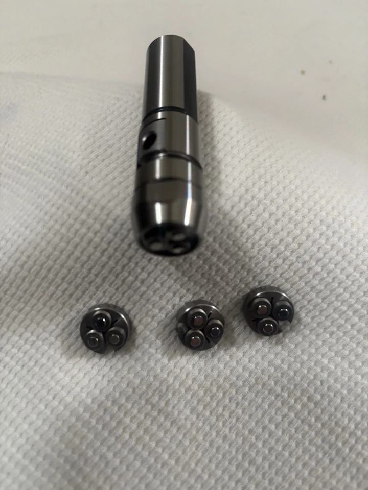 Nuevos troqueles enrollables de rosca Habegger SA (4 piezas) #1-64 16 mm diámetro de vástago Foto 3 de 3