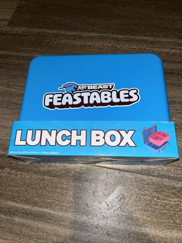 MR. BEAST FEASTABLES Limited Edition Collectible Lunch Bento Box-BPA FREE! -NEW!