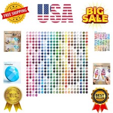 Beads for Diamond Painting Accessories, 89000 Pieces 445 Colors Round Beads S...