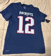 Football Patriots Brady  Shirt #12 NFL