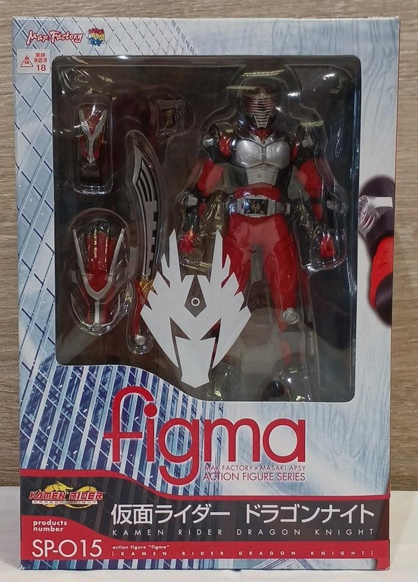 Max Factory [Kamen Rider Dragon Knight] figma Kamen Rider Thrust (Non-Scale ABS & PVC Painted Finished Figure) (Japan Import